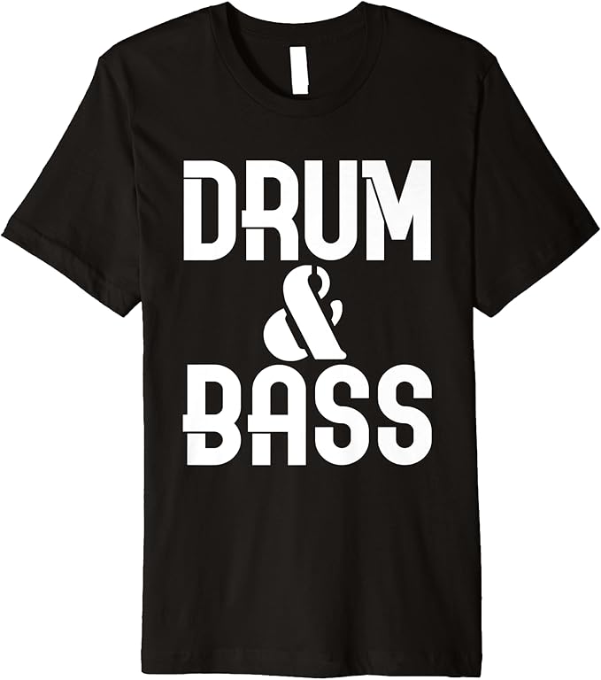 Vintage Drum & Bass Drummer Marching Band Premium TShirt